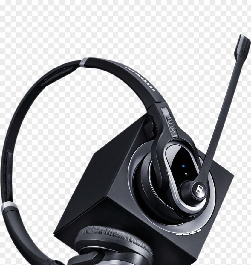 Microphone Sennheiser DW Pro 2 Headset Digital Enhanced Cordless Telecommunications PNG