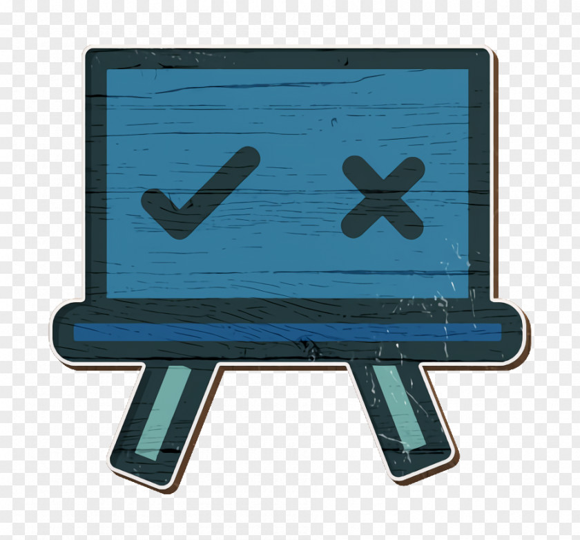Turquoise Survey Icon Rate Rating PNG