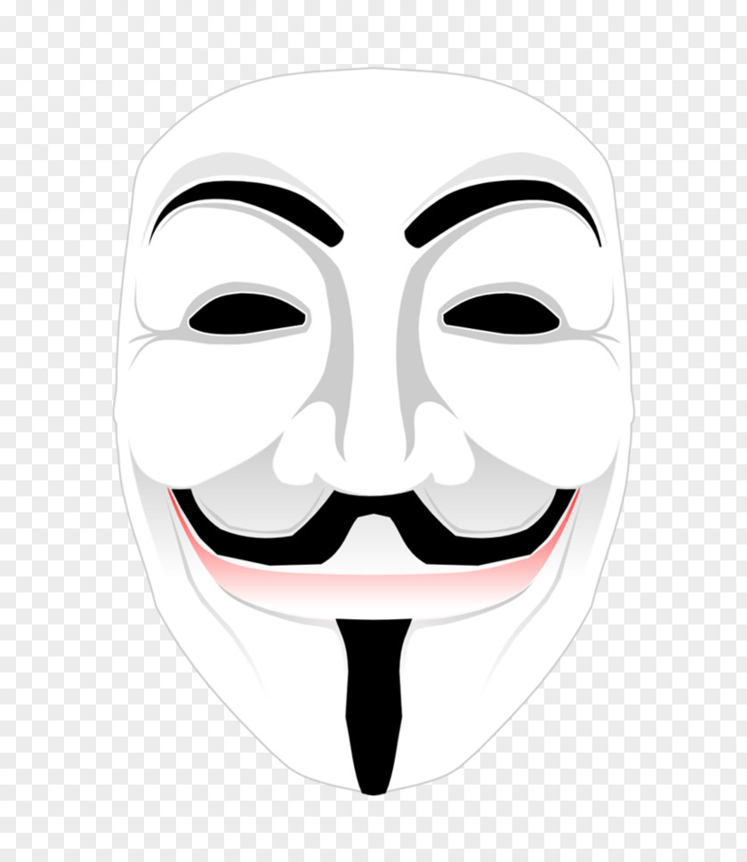 Anonymous Mask Guy Fawkes Clip Art PNG