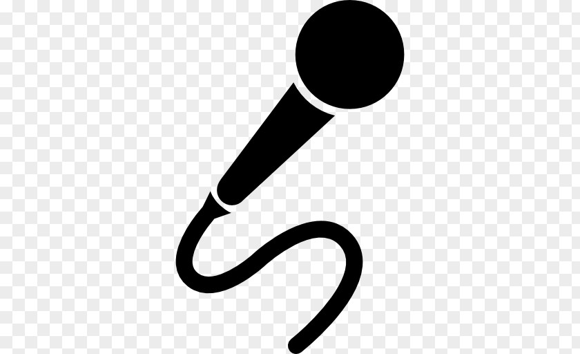 Microphone Wireless Silhouette PNG