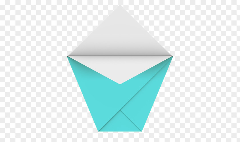 Paper Cup Line Triangle Origami PNG