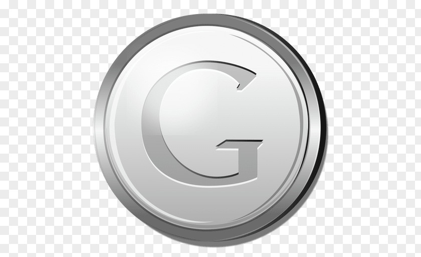 Silver Logo Image Metal PNG