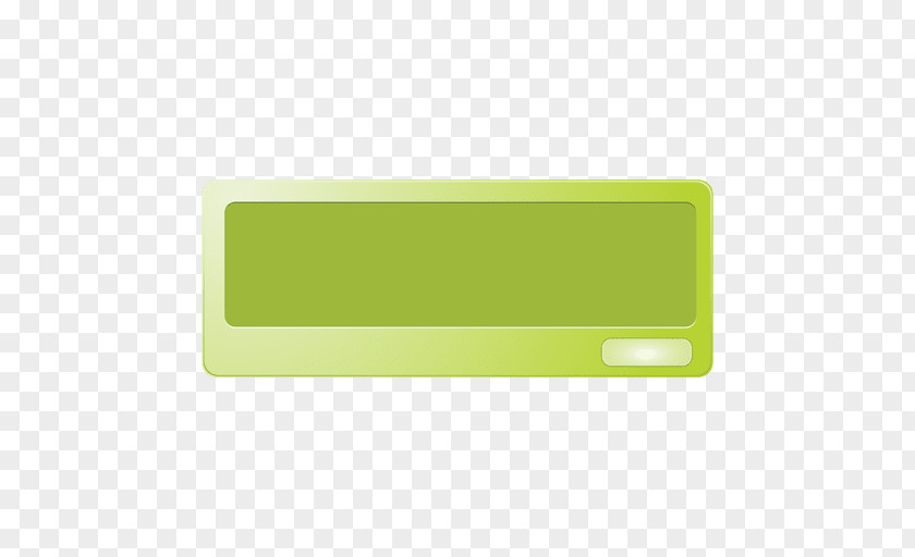 Spiky Text Box Green Rectangle PNG