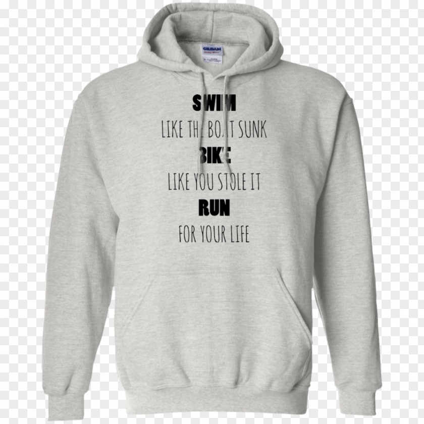 Swim Bike Run Hoodie T-shirt Sweater Sleeve PNG