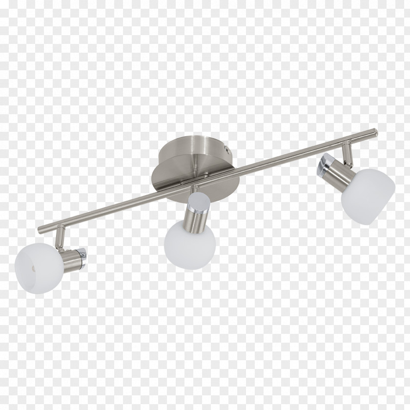 Three Direction Spot Light Lighting Fixture EGLO Lamp PNG