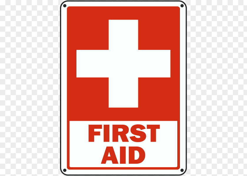 First Aid Sign Kit Safety Personal Protective Equipment PNG