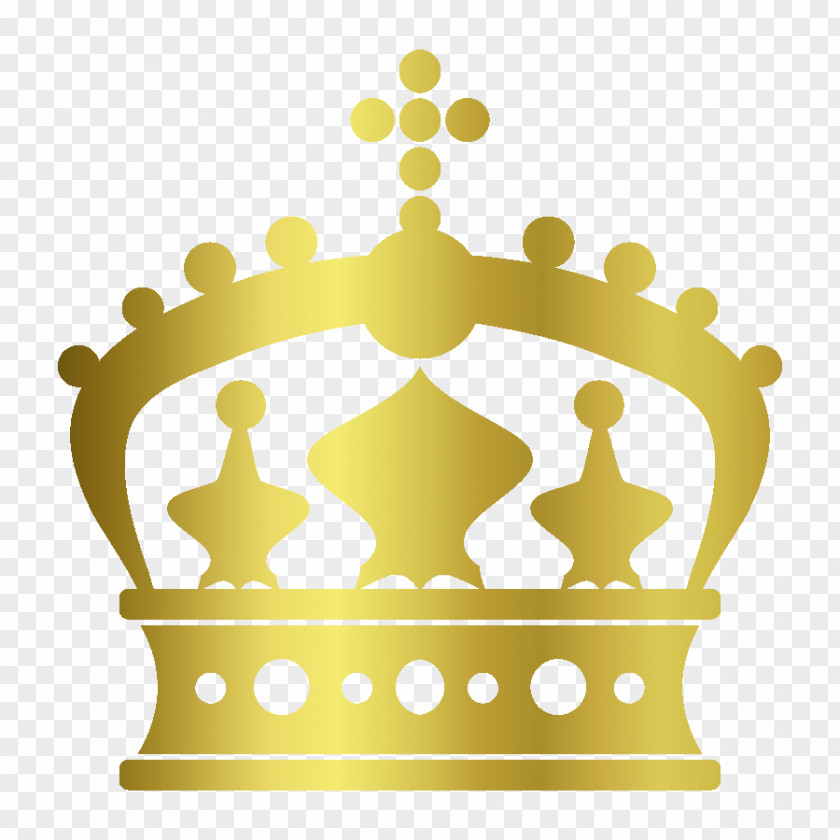 Princess Crown Candlestick Font PNG