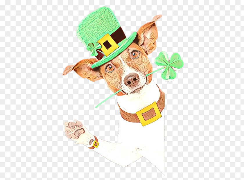 Saint Patricks Day Cartoon Dog Food PNG