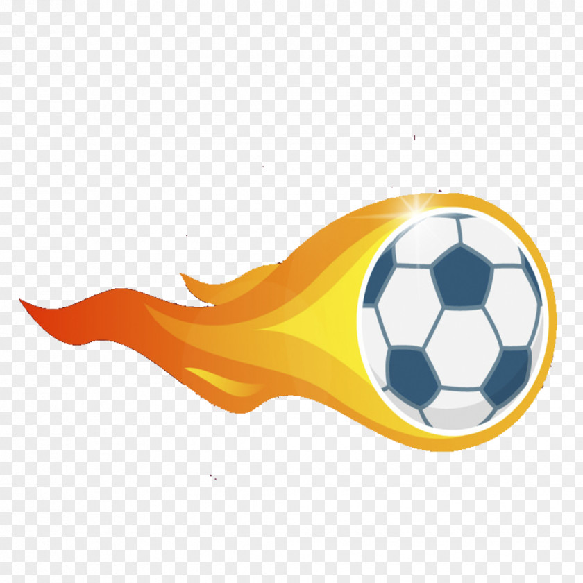 Soccer Fire Vector Material Football Wallpaper PNG