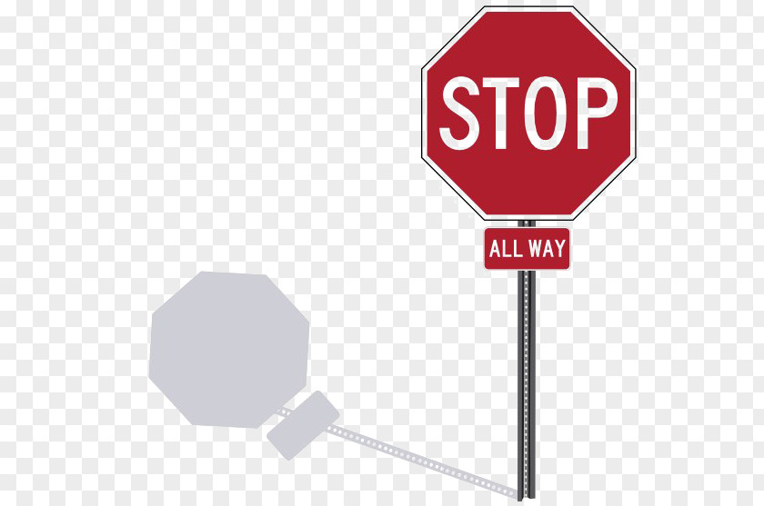 Stop Sign All-way Clip Art PNG