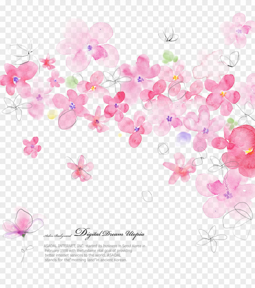 Floral Designs Design Flower Pink Pattern PNG