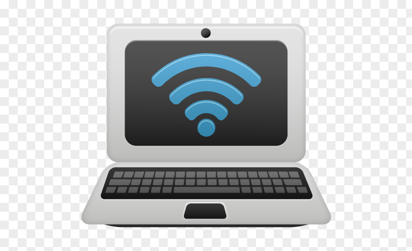 Laptop Wifi Electronic Device Computer Icon PNG