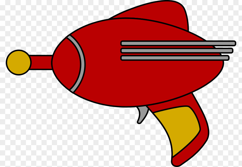 Ray RAYGUN Clip Art PNG