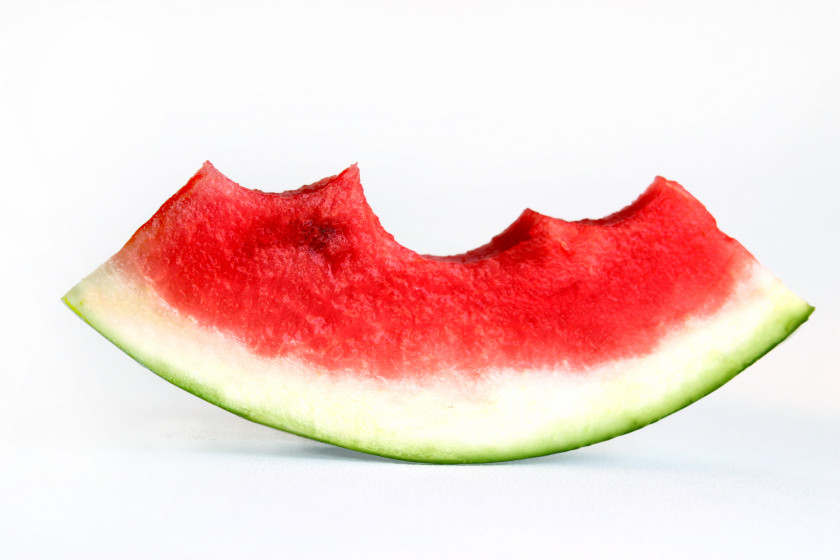 Watermelon Food Biting Auglis PNG