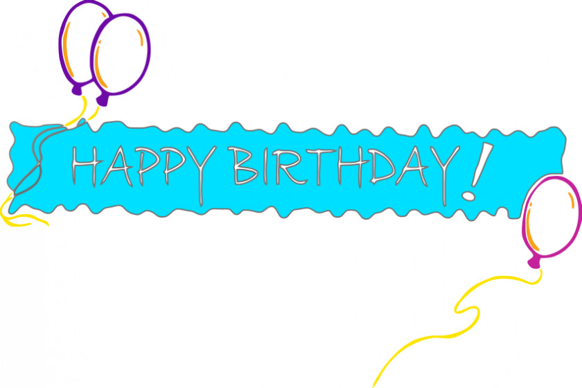 Birthday Banner Clipart Clip Art PNG