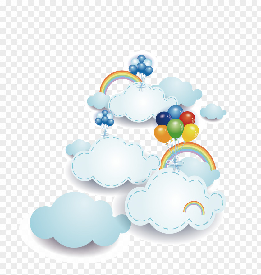 Cloud Computing Euclidean Vector PNG