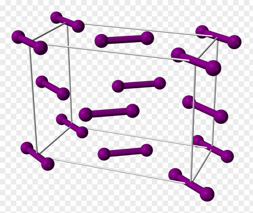 Lattice Iodine-127 Lewis Structure Crystal Iodide PNG