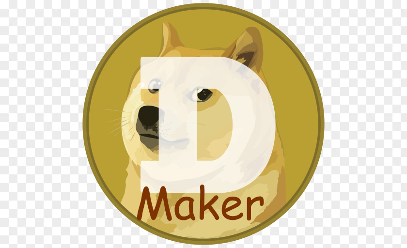 Doge Dogecoin Cartoon Snout PNG