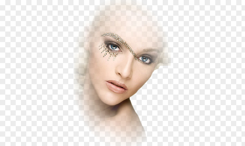Face Eyelash Extensions Glitter Eye Shadow Cosmetics Eyebrow PNG