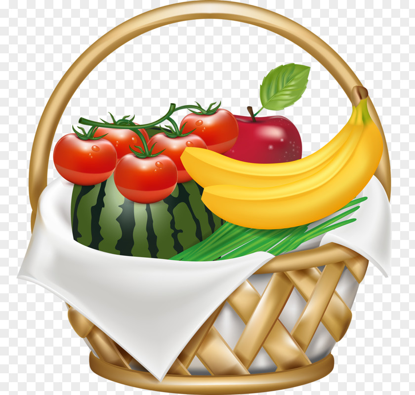 Fruits Basket Fruit Food Gift Baskets Clip Art PNG
