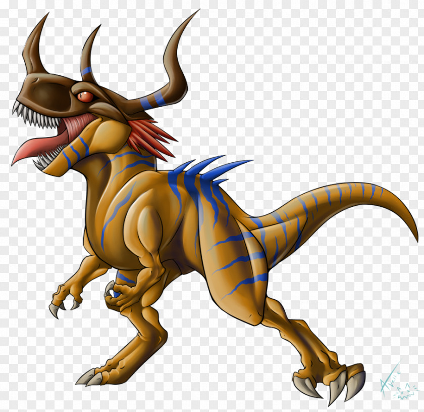 Greymon Carnivores Clip Art Illustration PNG