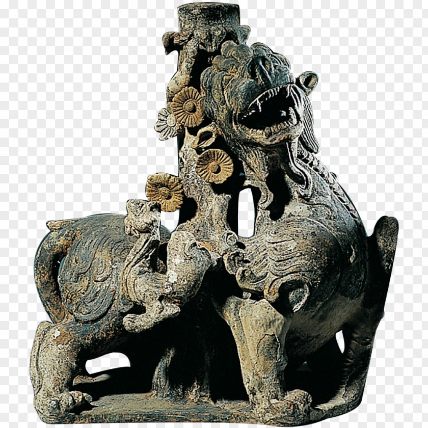 Artwork China Han Dynasty Dinastia Orientale Ceramic Pixiu PNG