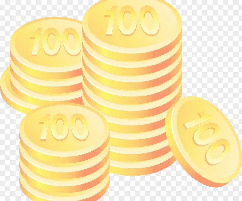 Cartoon Pile Of Gold Coins Coin PNG
