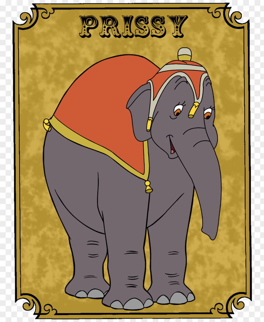 Circus Elephant Prissy The Matriarch Mrs. Jumbo PNG