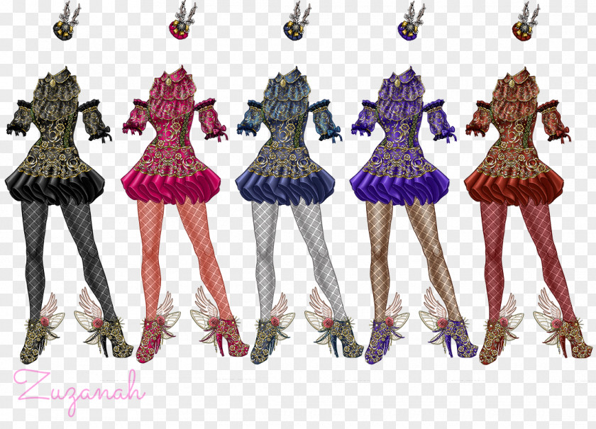 Festival Outfits Costume Design Figurine PNG