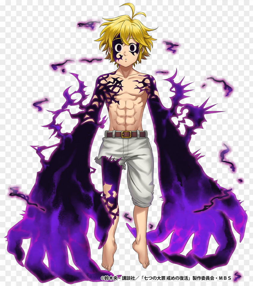 Meliodas Crystal Of Re:union White Cat Project The Seven Deadly Sins PNG