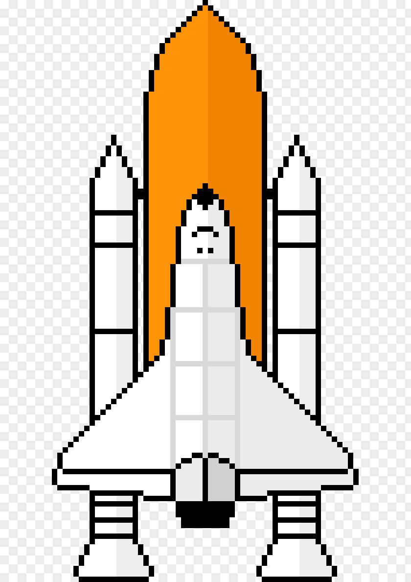 Shuttle Facade Space Background PNG