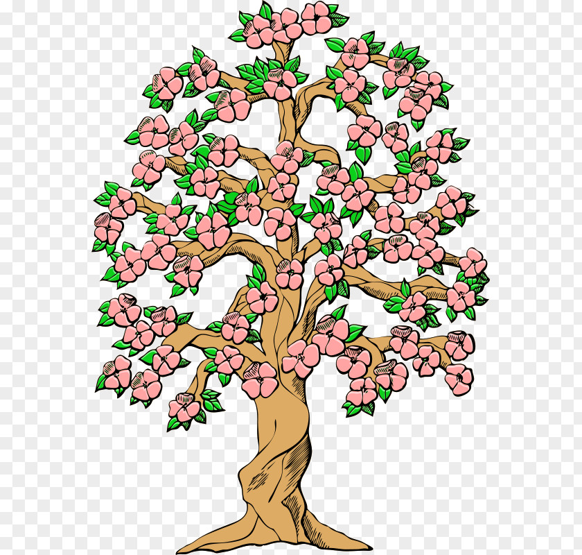 Bloom Tree Cliparts Flowering Dogwood Clip Art PNG
