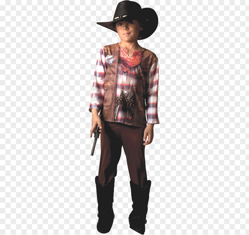 Boy Halloween Costume Disguise Cowboy PNG