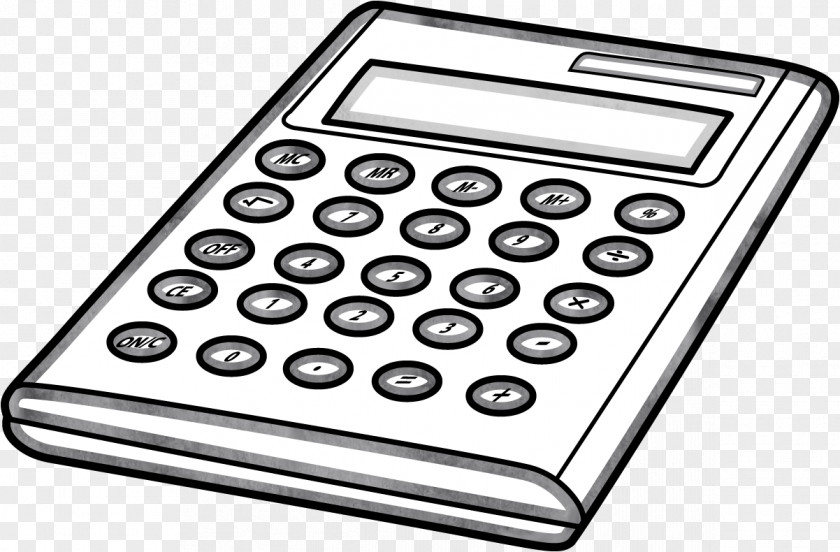 Calculator Image Clip Art Drawing Numeric Keypads PNG