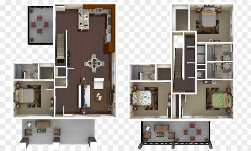 House Floor Plan Pennsylvania State University The Retreat At College Apartment PNG
