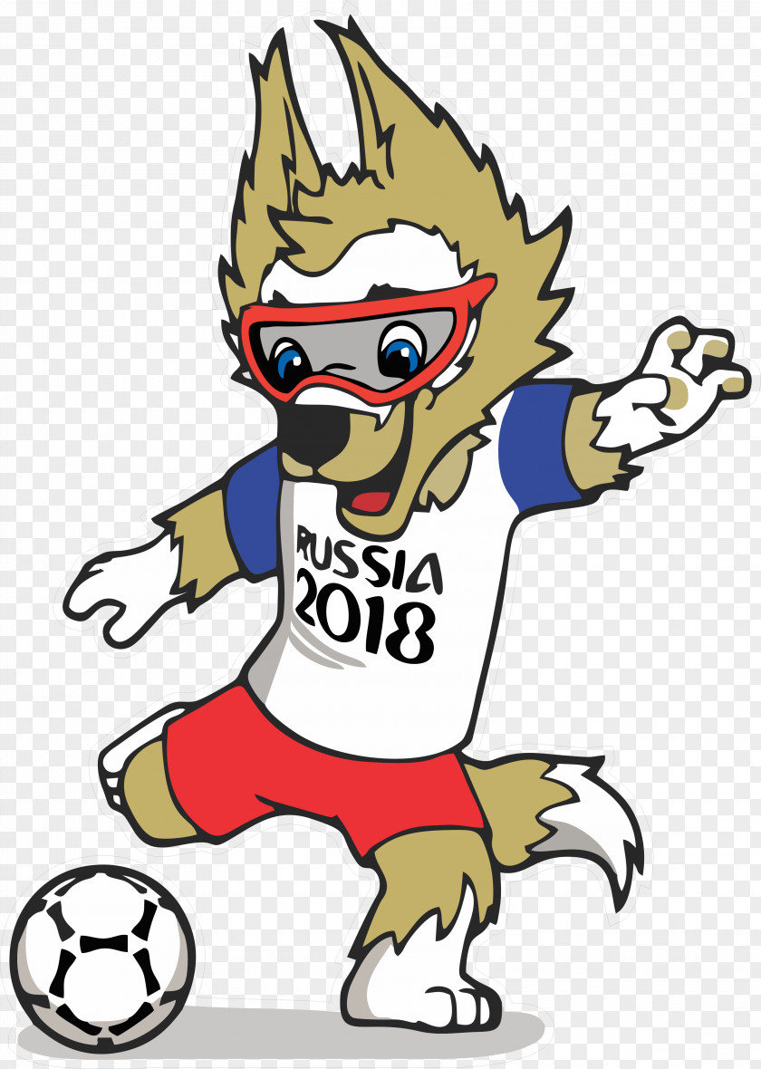 RUSIA 2018 FIFA World Cup 2017 Confederations 2014 Sochi Official Mascots PNG