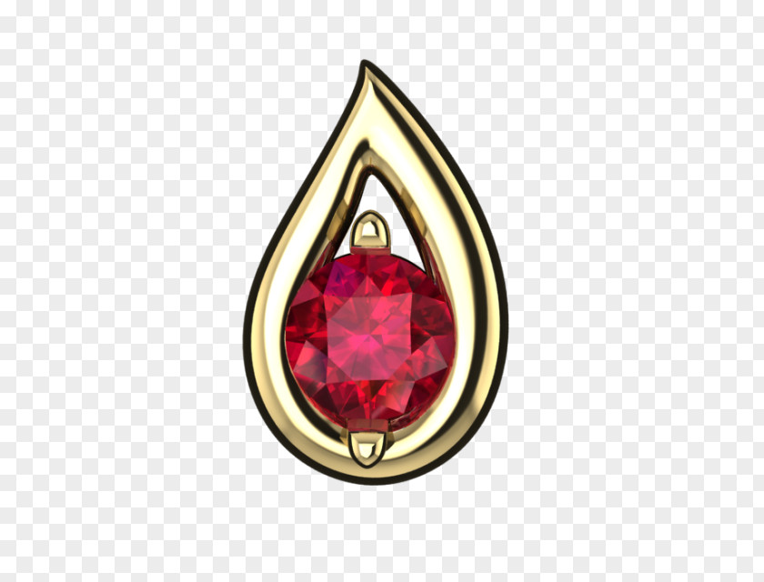 Tear Material Body Jewellery Maroon PNG