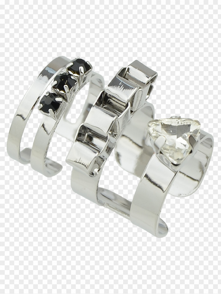 Gemstone Body Jewellery Silver PNG