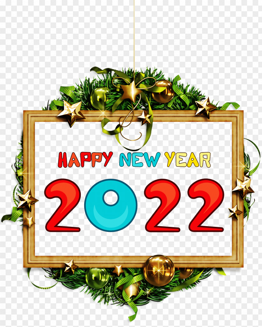 2022 Happy New Year PNG