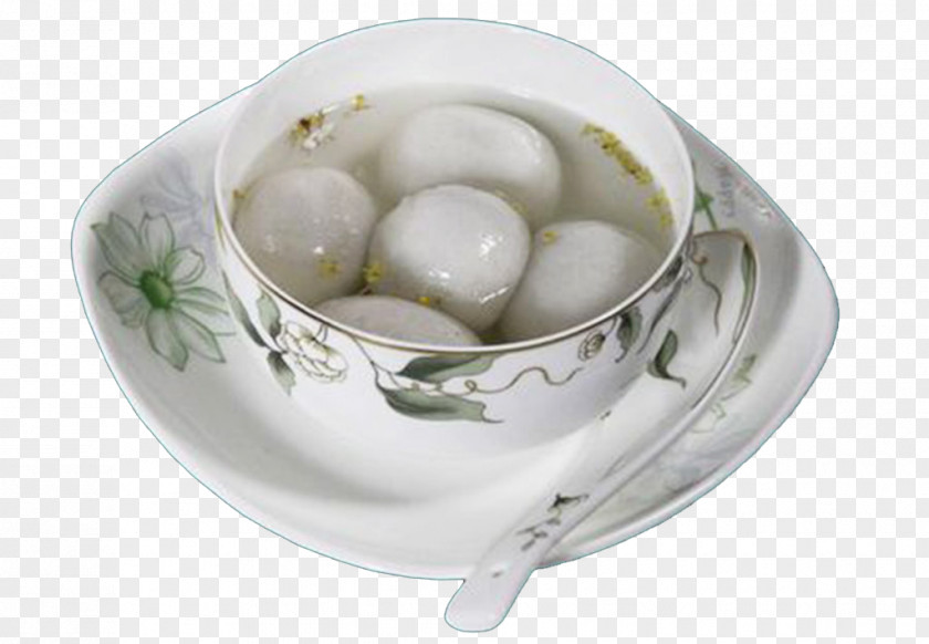 A Bowl Of Glutinous Rice Balls Tangyuan Dongzhi Festival Chinese Cuisine Xxf4i PNG