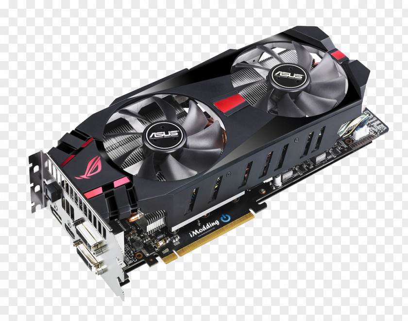 Graphic Card Graphics Cards & Video Adapters Asus GeForce AMD Radeon 500 Series PNG