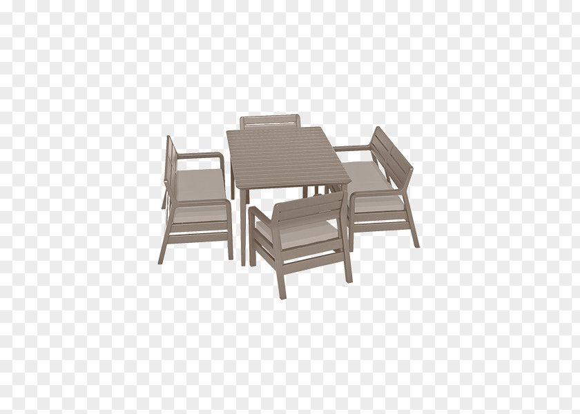 Table Furniture Garden Terrace Chair PNG