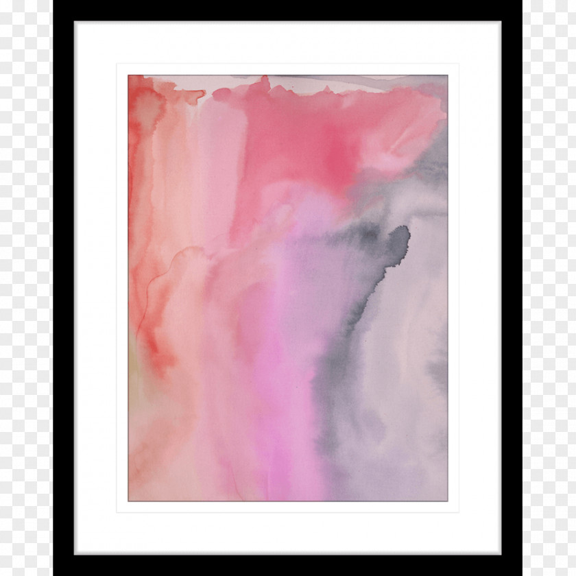 Watercolour Abstract Art Poster Watercolor Painting Portrait Vintage Print PNG