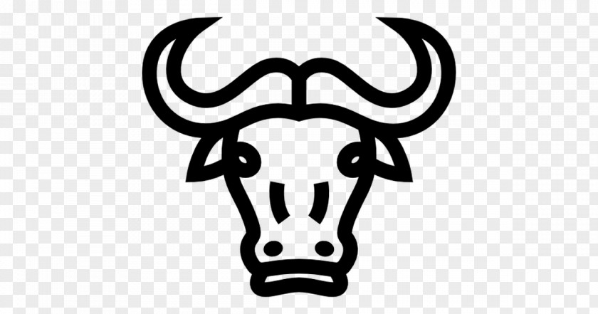 Bull Face Texas Longhorn English Welsh Black Cattle Angus Clip Art PNG