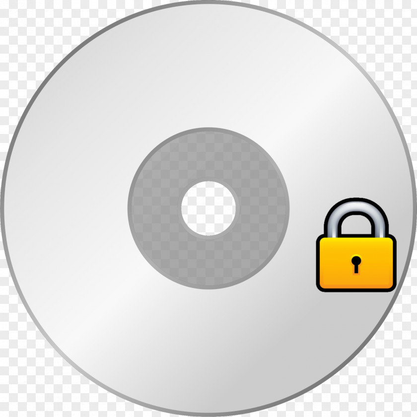 Cd/dvd Compact Disc Technology Yellow PNG