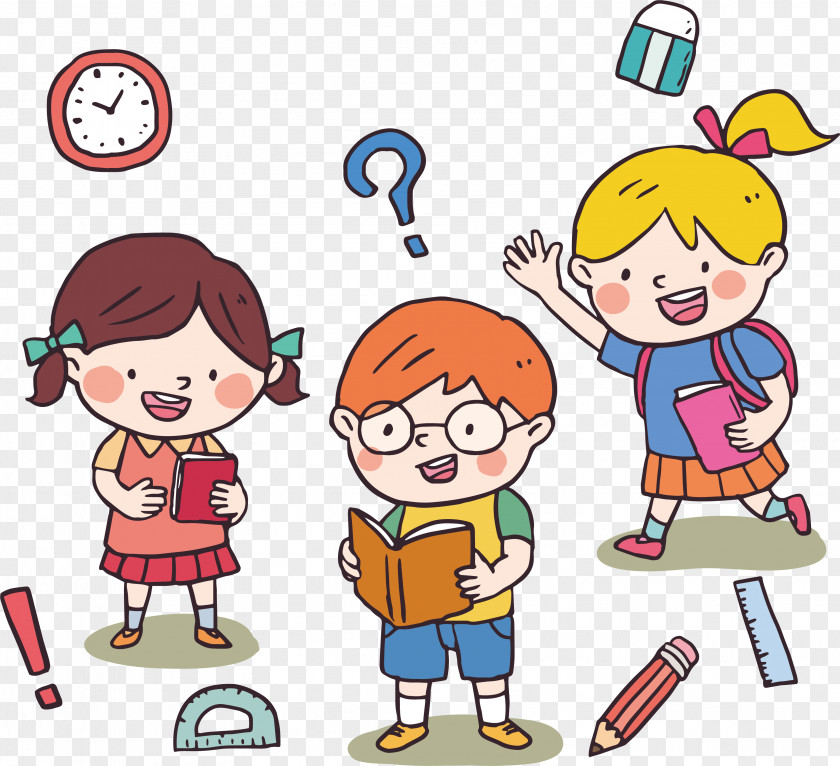 Children Who Love Learning Child Clip Art PNG