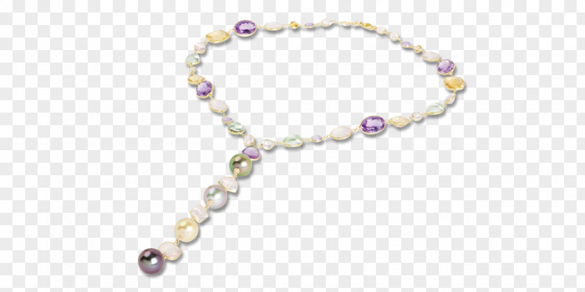 Necklace Pearl Amethyst Bracelet Purple PNG