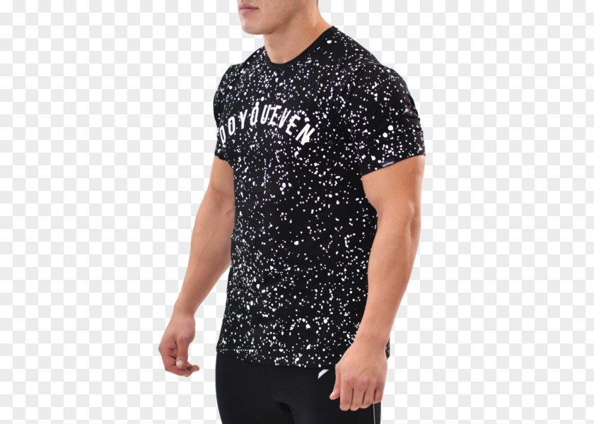 Speckled Long-sleeved T-shirt Hoodie Pocket PNG