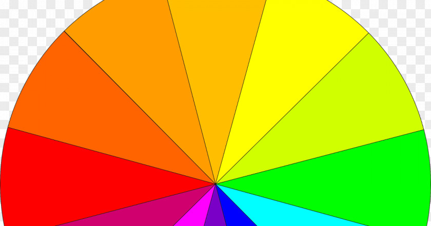 Yellow Color Wheel Primary Red-violet PNG