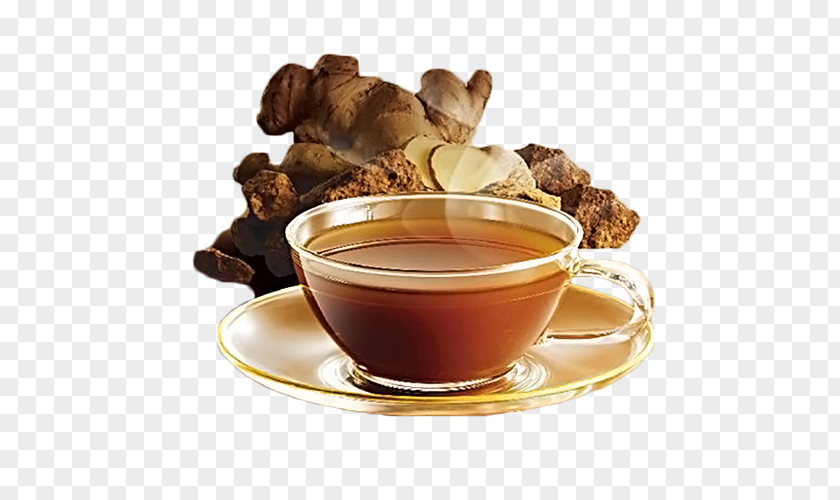 Black Sugar Ginger Tea Healthy Drink Brown PNG